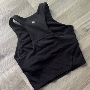 Lululemon Athletica Sleek Black Tank Top